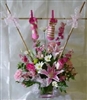 Baby Girl Clothesline Bouquet