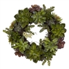 20" Succulent Wreath
