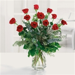 One Dozen Red Roses