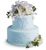 Sweet Pea and Roses Cake Decoration